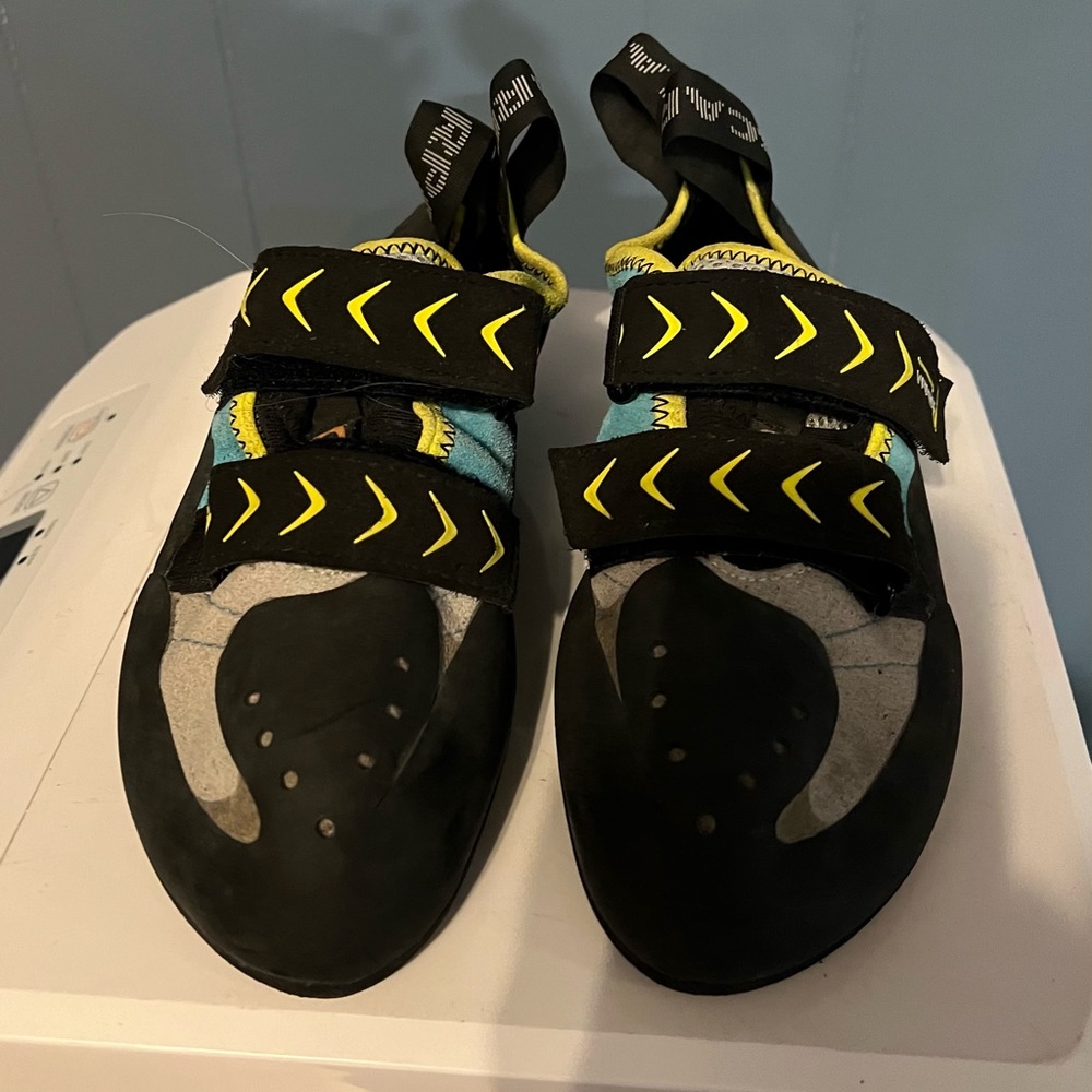 Scarpa rock climbing shoes